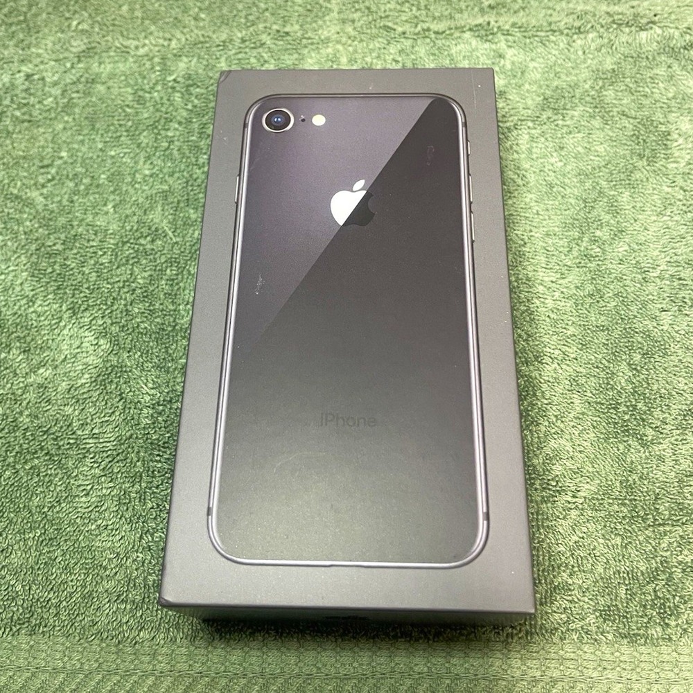 Apple iPhone 8 64GB Retail Box Packaging with Inserts (No Phone)